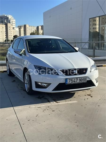 Usado Seat Leon FR 150 CV (110 kW) 2015 Blanco Berlina