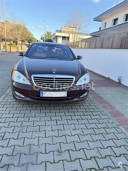 Usado Mercedes S500 388 CV (285 kW) 2007 Granate Berlina
