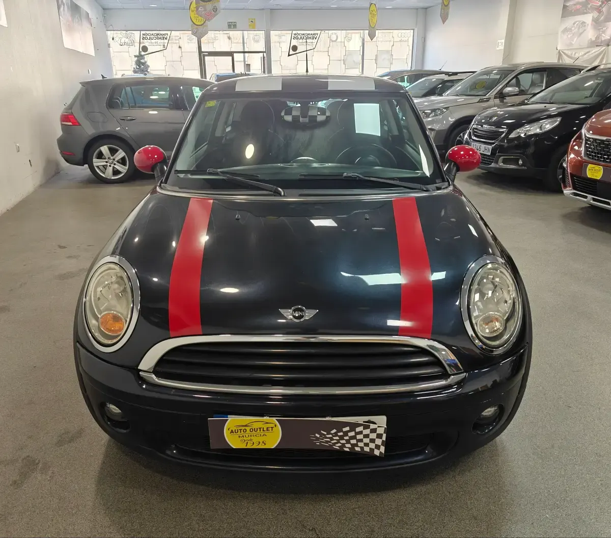 Usado Mini ONE 95 CV (69 kW) 2008 Negro Utilitario