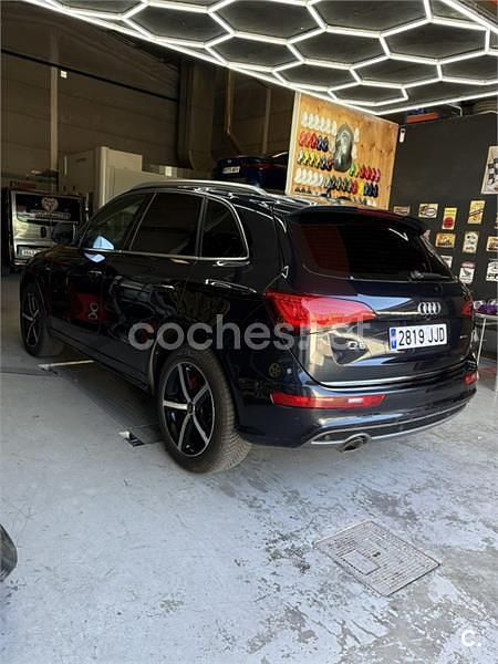 Usado Audi Q5 S-Line 190 CV (139 kW) 2015 Azul SUV