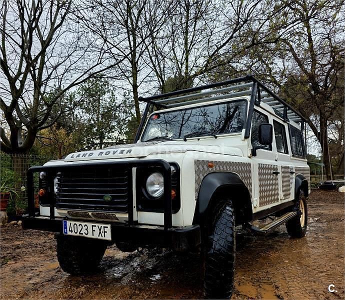 Usado Land Rover Defender S 122 CV (89 kW) 2007 Blanco Familiar