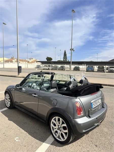 Usado Mini Cooper S Cabriolet 170 CV (125 kW) 2006 Gris / plata Descapotable