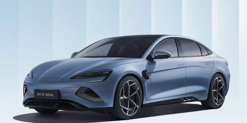 Azul claro Nuevo 2025 BYD Seal Design Berlina | 41.990 € (Precio justo) - Imagen 1/4