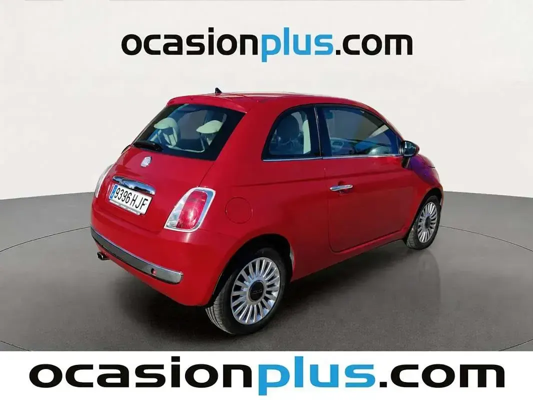 Usado Fiat 500 Lounge 69 CV (50 kW) 2012 Rojo Utilitario