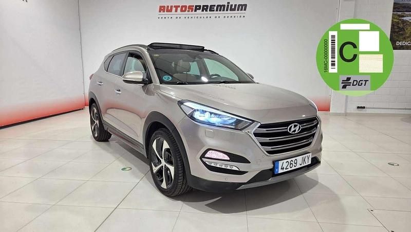 Beige Usado 2015 Hyundai Tucson Style SUV | 15.990 € (Precio justo) - Imagen 1/4