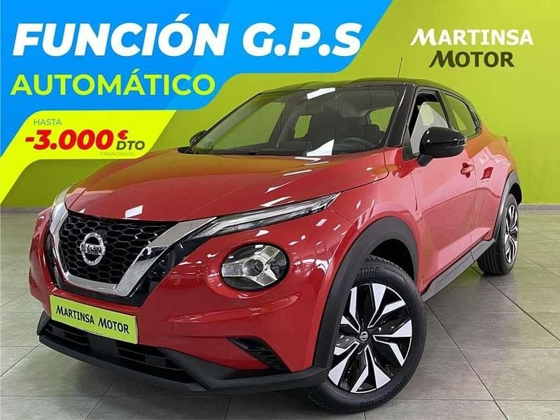 Rojo Usado 2021 Nissan Juke Acenta SUV | 18.800 € (Precio justo) - Imagen 1/4