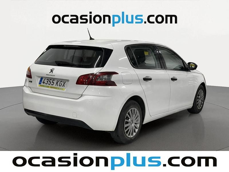 Usado Peugeot 308 Access 100 CV (73 kW) 2018 Blanco
