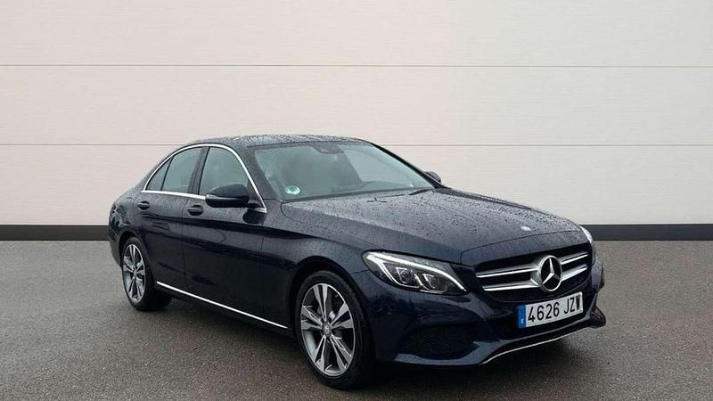 Usado Mercedes C220 170 CV (125 kW) 2017 Azul Berlina