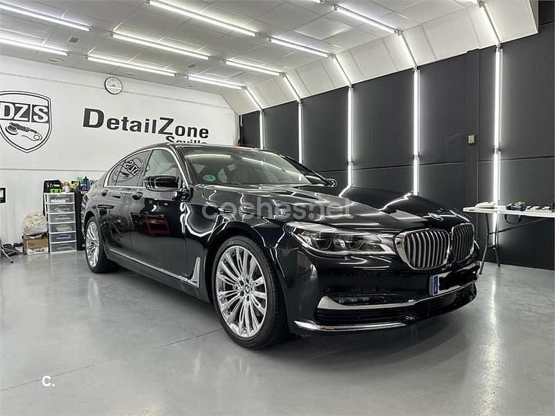 Negro Usado 2016 BMW 740 Berlina | 27.900 € (Precio justo) - Imagen 1/4