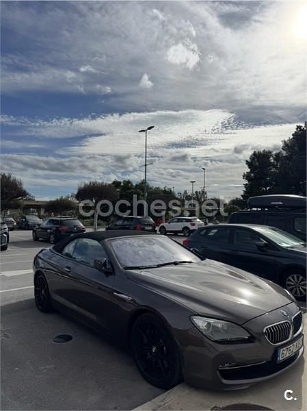 Usado BMW 650 Cabriolet 367 CV (269 kW) 2011 Gris / plata Descapotable