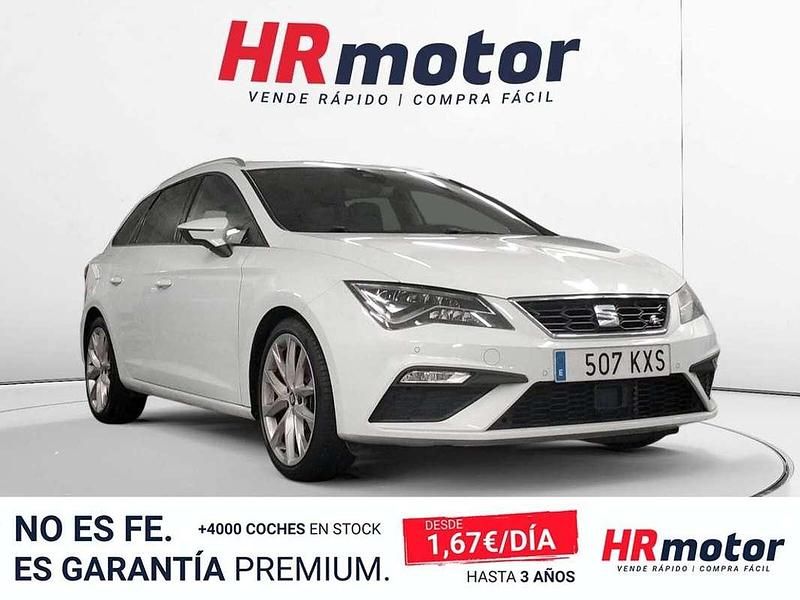 Usado Seat Leon FR 150 CV (110 kW) 2019 Blanco Utilitario