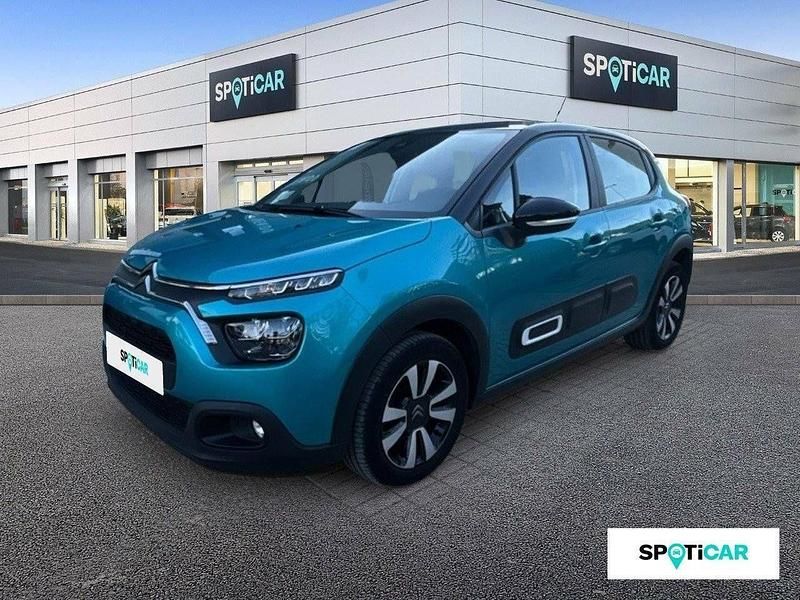 Azul Usado 2021 Citroën C3 Feel Utilitario | 13.700 € (Caro) - Imagen 1/4