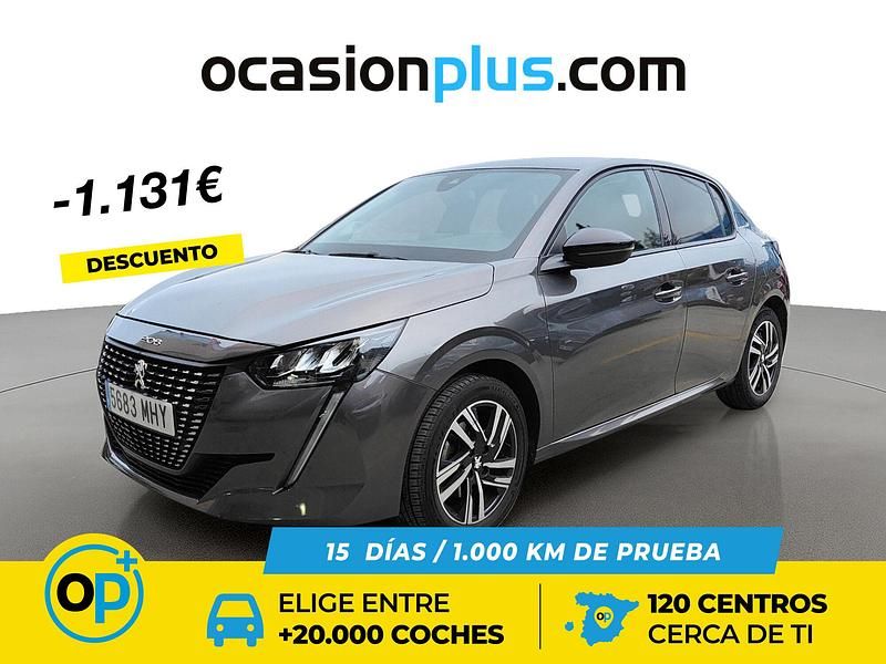Usado Peugeot 208 Allure 100 CV (73 kW) 2023 Gris Utilitario