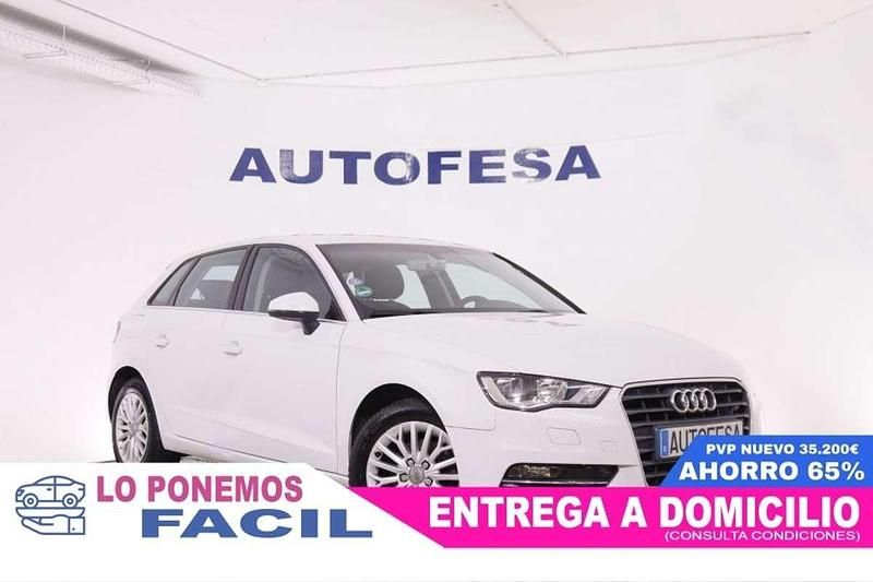 Usado Audi A3 Ambiente 125 CV (91 kW) 2016 Blanco Berlina