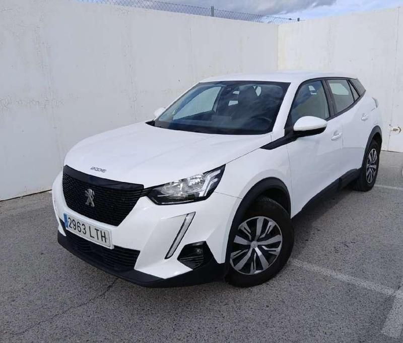 Blanco Usado 2021 Peugeot 2008 Active SUV | 10.400 € (Precio justo) - Imagen 1/4