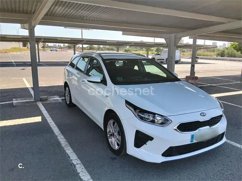 Usado Kia Ceed 115 CV (84 kW) 2020 Blanco Utilitario