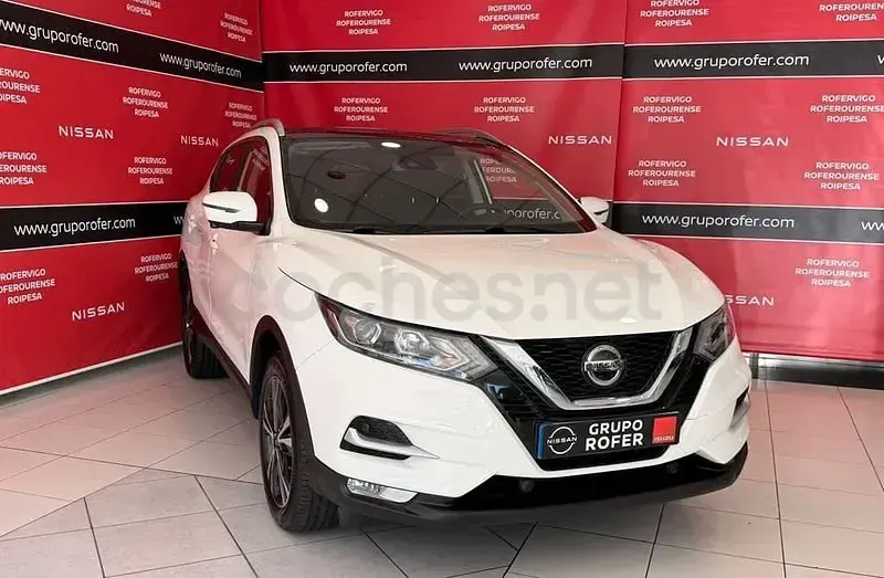 Usado Nissan Qashqai N-Connecta 110 CV (80 kW) 2018 Blanco SUV