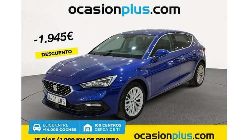 Azul Usado 2021 Seat Leon XCELLENCE Utilitario | 19.455 € (Buen precio) - Imagen 1/4