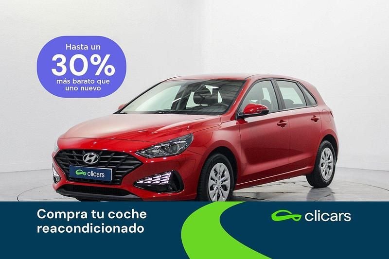 Rojo Usado 2023 Hyundai i30 Berlina | 16.990 € (Precio justo) - Imagen 1/4