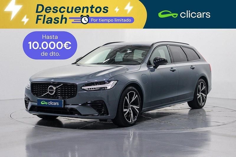 Usado Volvo V90 R-Design 340 CV (250 kW) 2021 Gris Familiar
