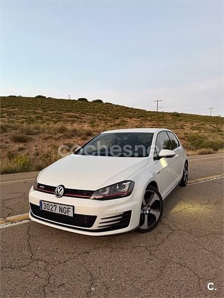 Usado VW Golf VII GTI 220 CV (161 kW) 2013 Blanco Berlina