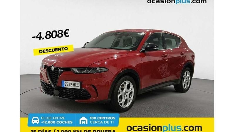 Rojo Usado 2022 Alfa Romeo Tonale Sprint SUV | 22.682 € (Precio justo) - Imagen 1/4
