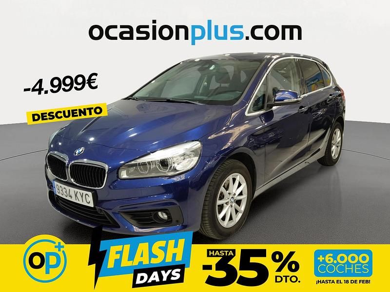 Azul Usado 2019 BMW 218 Active Tourer Monovolumen | 20.890 € (Precio justo) - Imagen 1/4