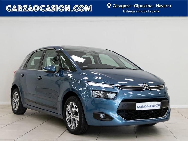 Usado Citroën C4 Feel 120 CV (88 kW) 2016 Azul Monovolumen