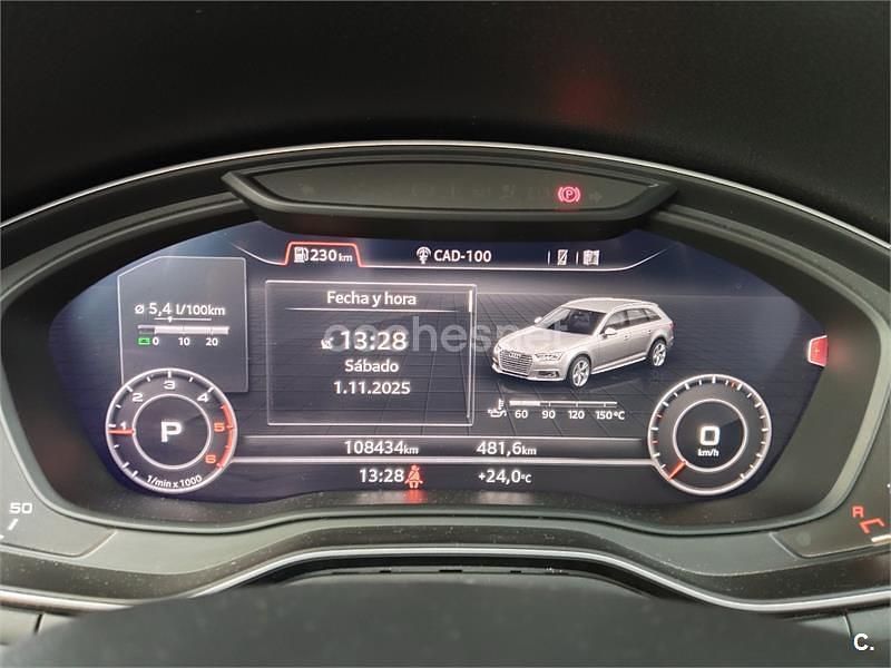 Usado Audi A4 S-Line 150 CV (110 kW) 2018 Gris / plata Familiar