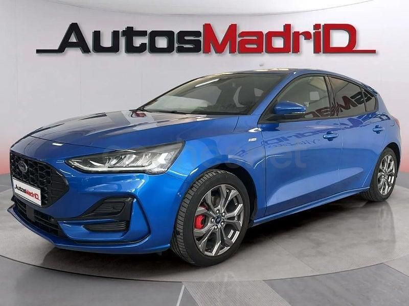 Usado Ford Focus ST-Line 125 CV (91 kW) 2022 Azul Berlina