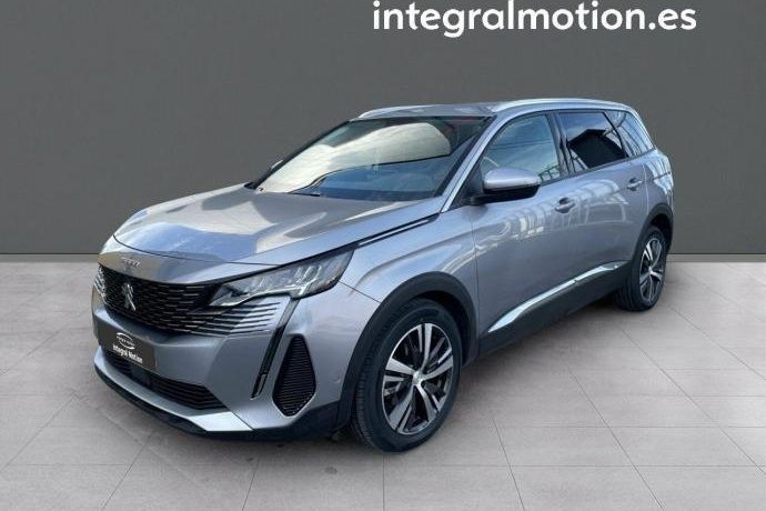 Gris Usado 2021 Peugeot 5008 Allure Monovolumen | 21.900 € (Precio justo) - Imagen 1/4