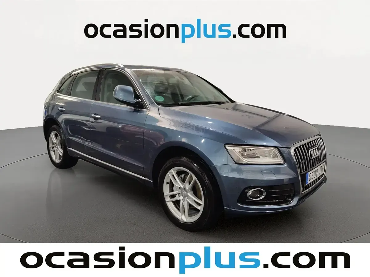 Käytetty Audi Q5 Advanced 190 HP (139 kW) 2016 Sininen Katumaasturi