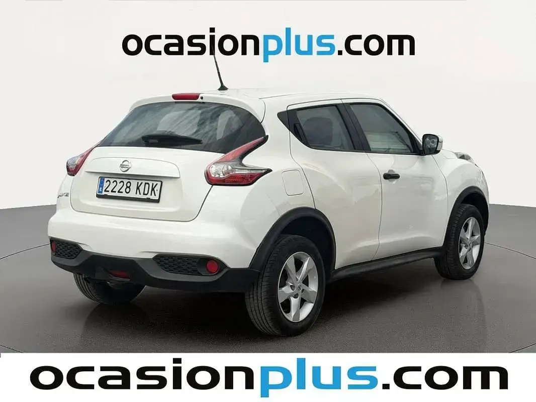 Usado Nissan Juke Visia 94 CV (69 kW) 2017 Blanco SUV