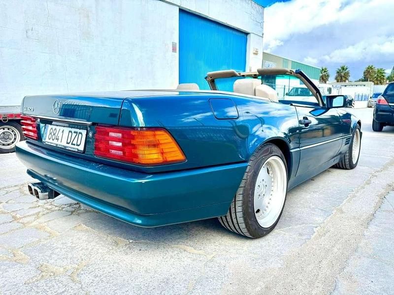 Usado Mercedes SL320 231 CV (169 kW) 1994 Verde Coupe