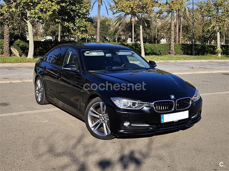 Usado BMW 320 Efficient Dynamics 163 CV (119 kW) 2012 Negro Berlina