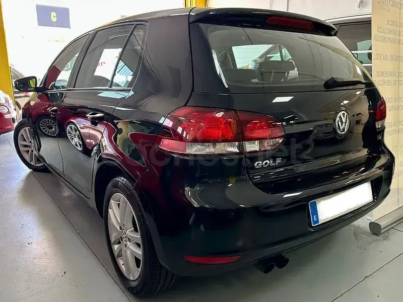 Usado VW Golf VI Sport 110 CV (80 kW) 2009 Negro Utilitario