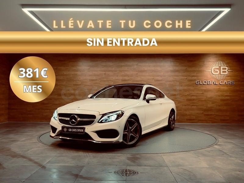 Usado Mercedes C220 194 CV (142 kW) 2018 Blanco Coupe
