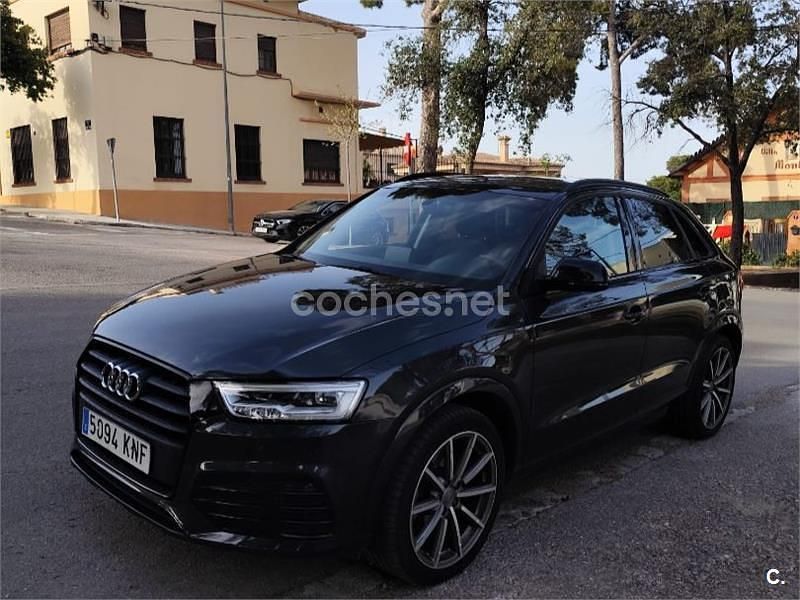 Usado Audi Q3 150 CV (110 kW) 2018 Gris / plata SUV