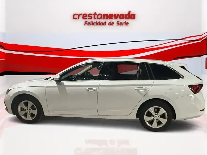 Brugt Skoda Octavia 110 HK (80 kW) 2021 Hvid Stationcar