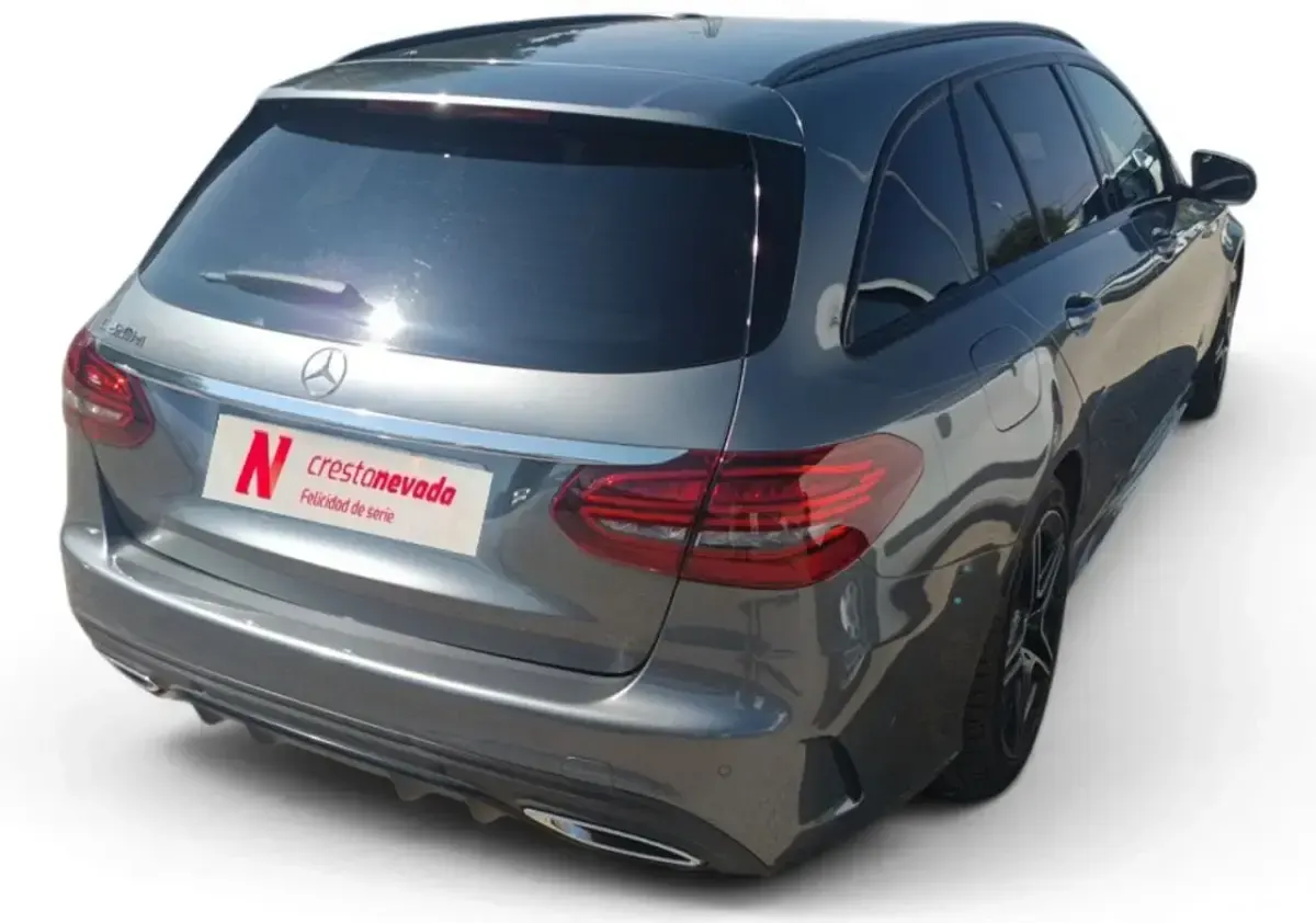 Usado Mercedes C220 194 CV (142 kW) 2021 Gris Familiar