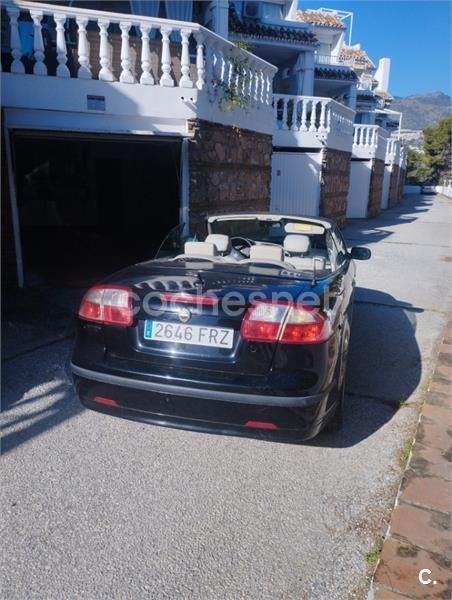 Negro Usado 2007 Saab 9-3 Cabriolet Linear Descapotable | 4200 € (Super precio) - Imagen 1/4