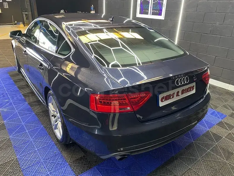 Usado Audi A5 Sportback S-Line 170 CV (125 kW) 2014 Azul Utilitario