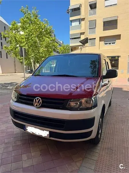 Usado VW T5 140 CV (102 kW) 2013 Rojo Van