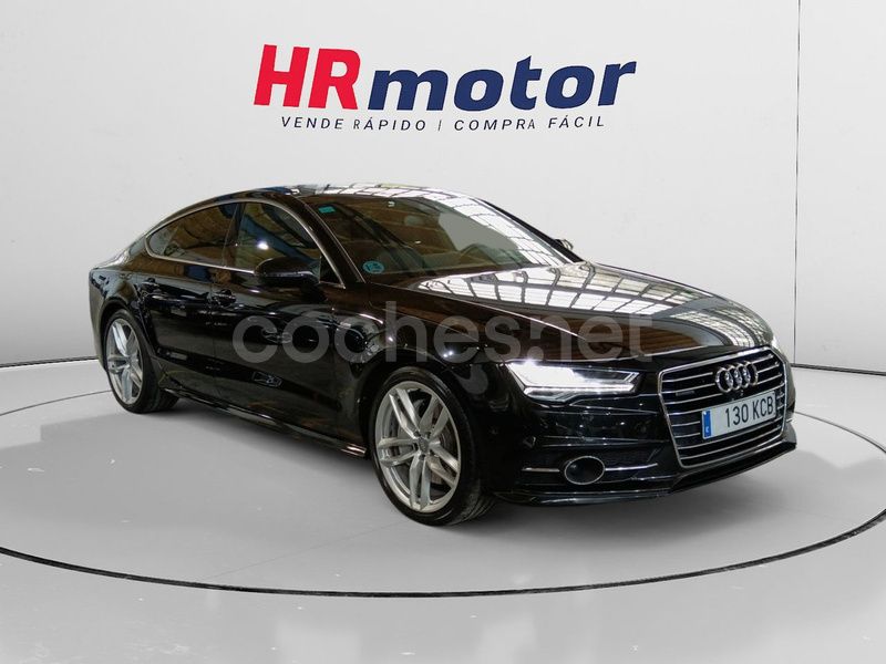 Negro Usado 2016 Audi A7 Sportback Ambiente Utilitario | 30.790 € (Caro) - Imagen 1/4