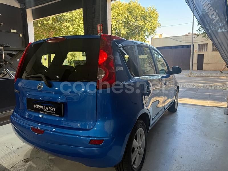 Usado Nissan Note Acenta 88 CV (64 kW) 2009 Azul Monovolumen