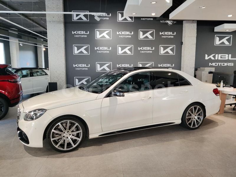 Usado Mercedes E63 AMG AMG 558 CV (410 kW) 2014 Blanco Berlina