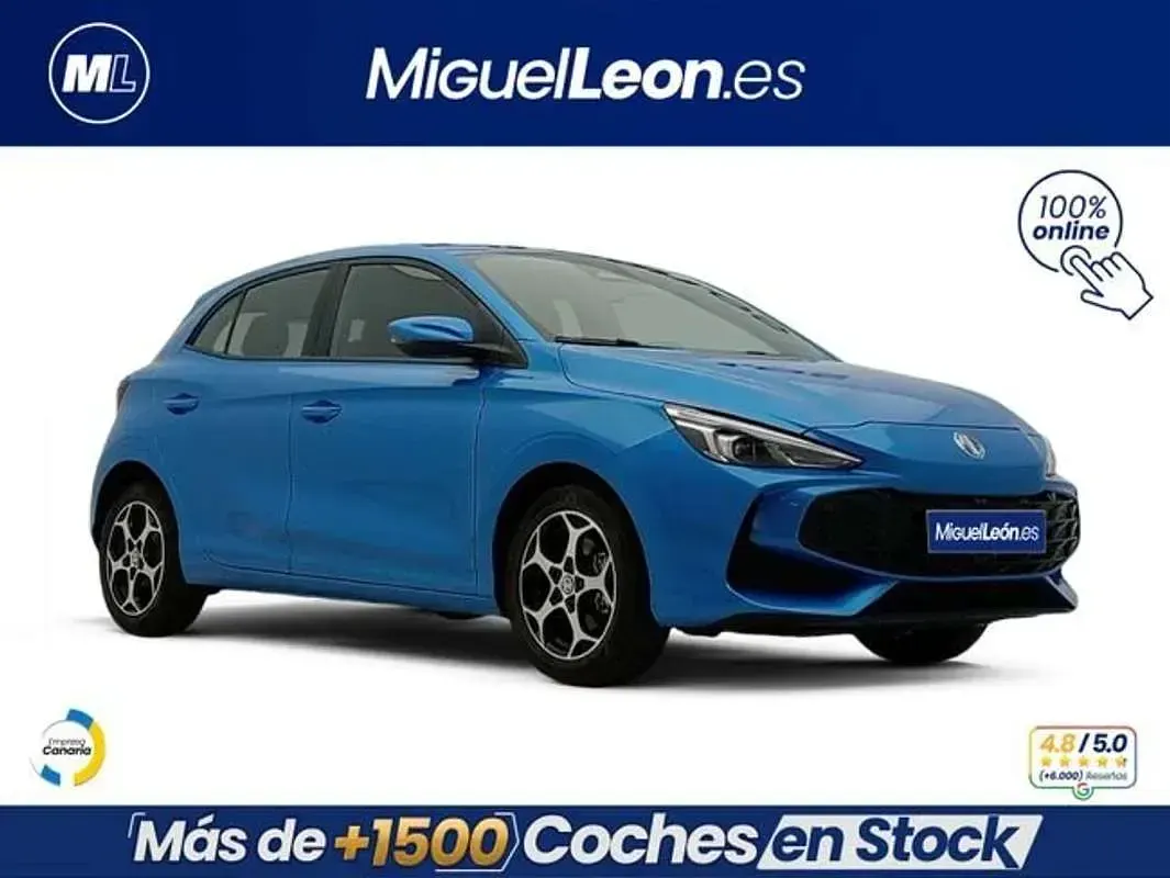 Nuevo MG MG3 Comfort 116 CV (85 kW) 2025 Azul Utilitario