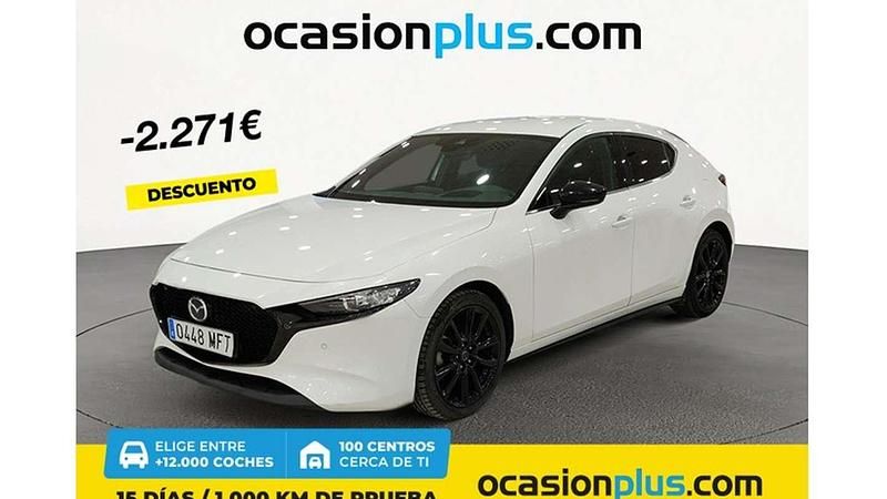 Blanco Usado 2023 Mazda 3 Homura-Line Utilitario | 20.719 € (Precio justo) - Imagen 1/4