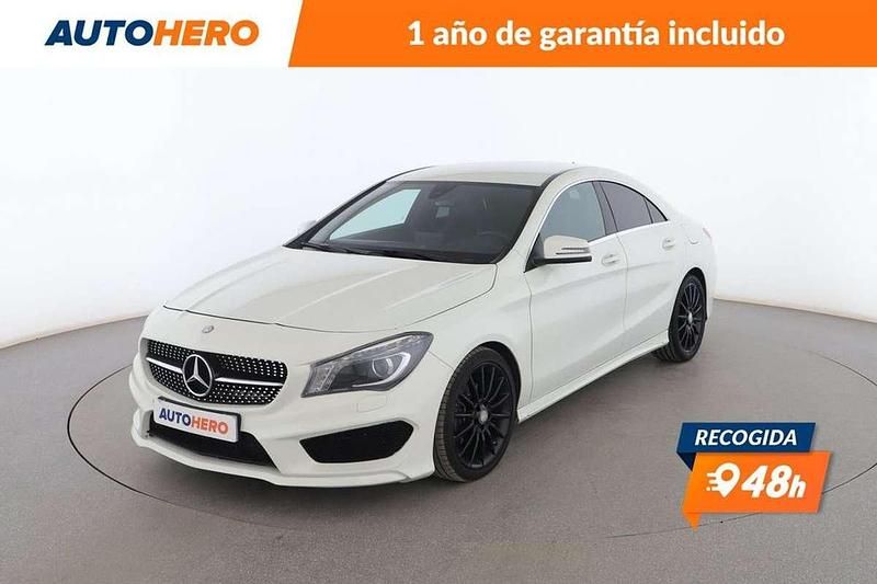 Blanco Usado 2015 Mercedes CLA200 AMG line Coupe | 20.599 € (Un poco caro) - Imagen 1/3