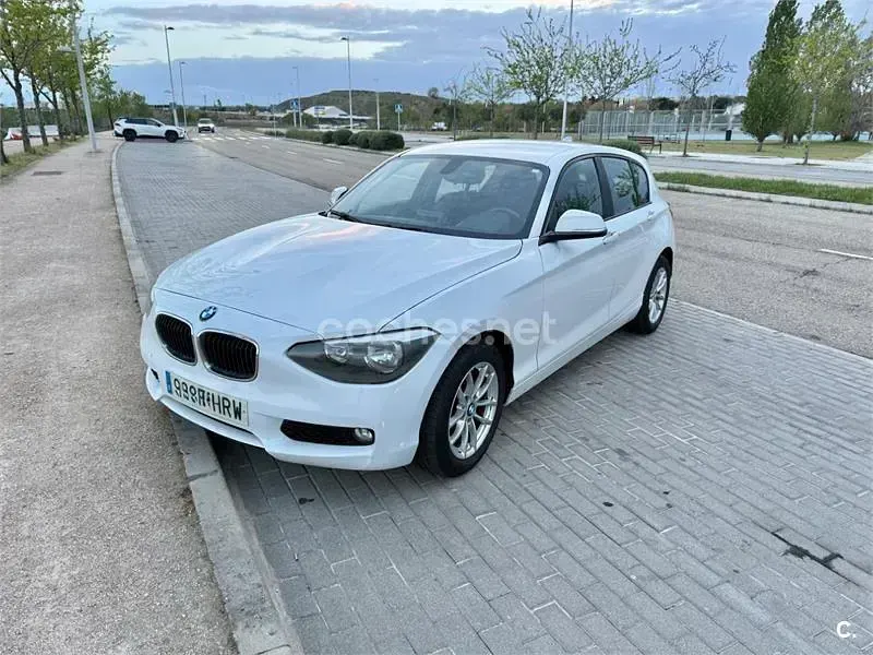 Usado BMW 116 Efficient Dynamics 116 CV (85 kW) 2013 Blanco Utilitario